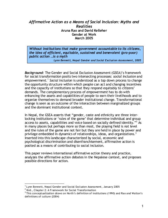 why affirmative action is bad essay affirmative action titles